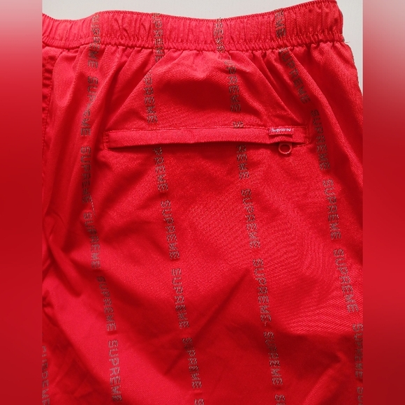 SUPREME REFLECTIVE text track pants size XL orange - Picture 8 of 16
